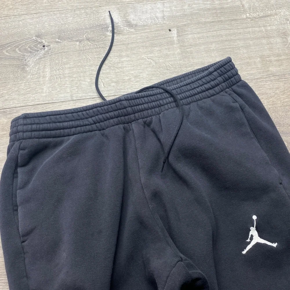 Jordan Pants Jumpman XL Black Cotton Blend Fleece Sweatpants AA5591-010‎ Mens